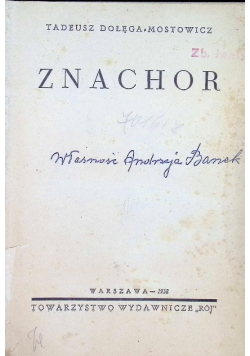 Znachor 1938 r.