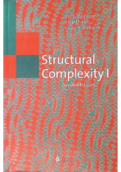 Structural Complexity Vol 1