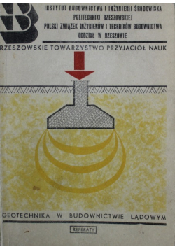 Geotechnika w budownictwie lądowym