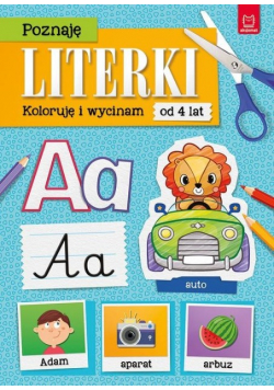 Poznaję literki. Koloruję i wycinam