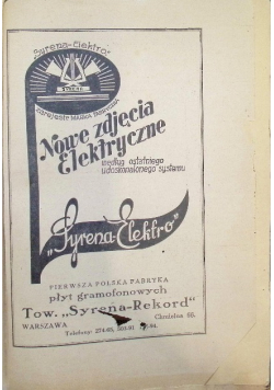 Instrumenty muzyczne 1929 r.