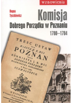 Komisja Dobrego Porządku w Poznaniu 1780 - 1784