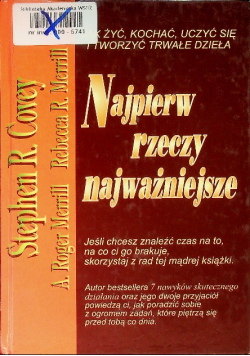 Najpierw rzeczy najważniejsze