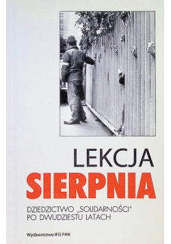 Lekcja sierpnia