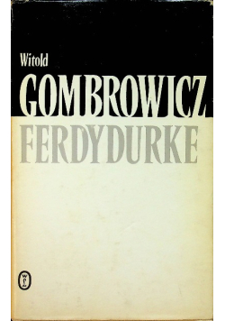 Gombrowicz Ferdydurke