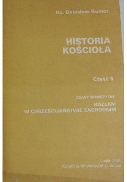 Historia Kościoła Część 5