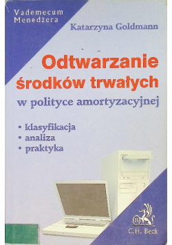 Odtwarzanie środków trwałych
