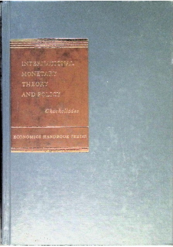 International Monetary Theory and Policy