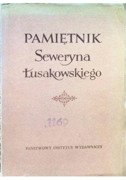 Pamiętnik Seweryna Łusakowskiego