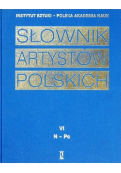 Słownik artystów polskich VI N - Pc