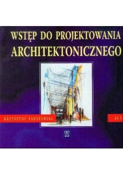 Wstęp do projektowania architektonicznego 3 podręcznik