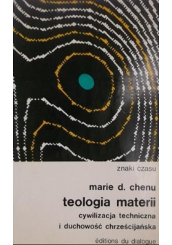 Teologia materii