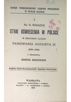 Stan oświecenia w Polsce