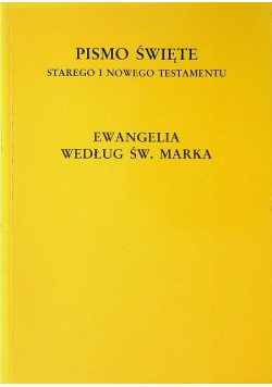 Ewangelia według św Marka