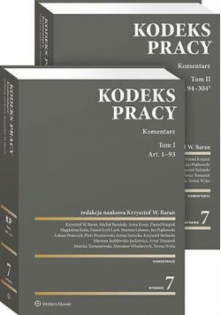 Kodeks pracy. Komentarz. Tom I i II