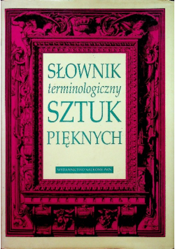 Słownik terminologiczny sztuk pięknych