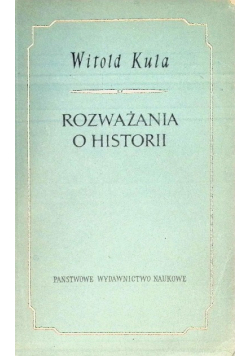 Rozważania o historii