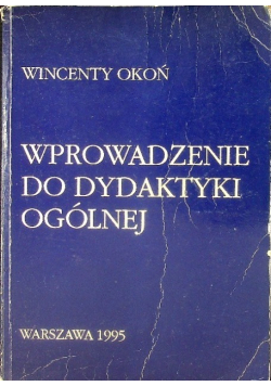 Wprowadzenie do dydaktyki ogólnej