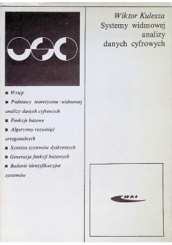 Systemy widmowej analizy danych cyfrowych