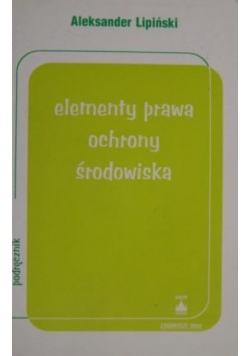 Elementy prawa ochrony środowiska