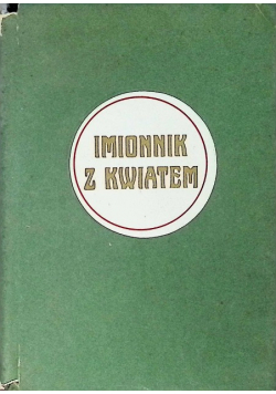 Imionnik z kwiatem