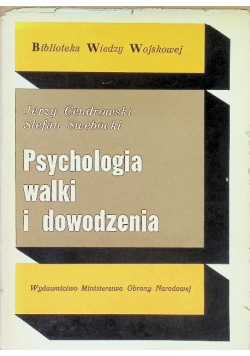 Psychologia walki i dowodzenia