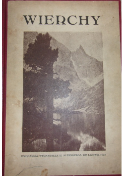Wierchy Rok pierwszy 1923 r.