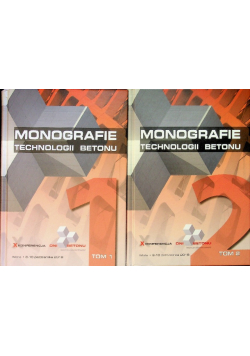 Monografie technologii betonu Tom I i II