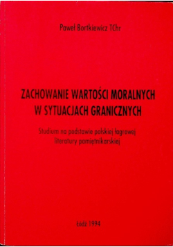 Zachowanie wartości moralnych