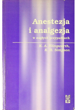 Anestezja i analgezja