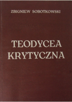 Teodycea krytyczna