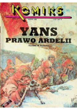 Komiks Zeszyt 2 Yans prawo Ardelii