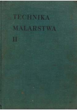 Technika malarstwa Tom  II