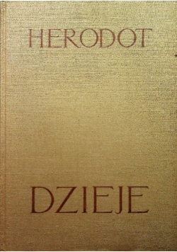 Herodot Dzieje Tom I