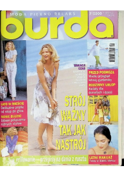 Burda Nr 7 / 2000 wakacje