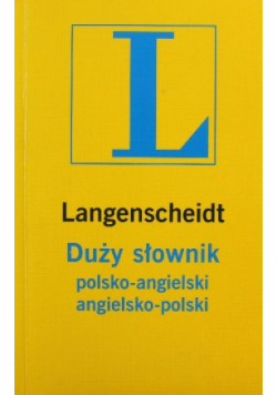 Langenscheidt Duży słownik polsko angielski