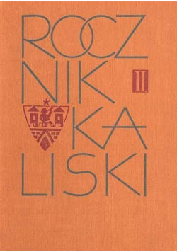 Rocznik kaliski Tom 2