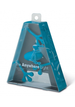 Anywhere Light - lampka do książki - niebieska
