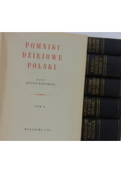 Monumenta Poloniae Historica Pomniki dziejowe Polski Tom I do VI