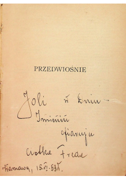 Przedwiośnie 1925r.