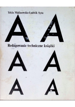 Redagowanie techniczne książki