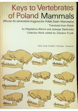 Keys to Vertebrates of Poland Mammals