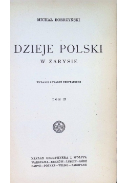 Dzieje Polski w zarysie  Tom II 1927 r