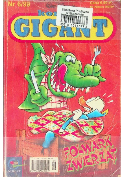 Komiks Gigant  Folwark zwierząt