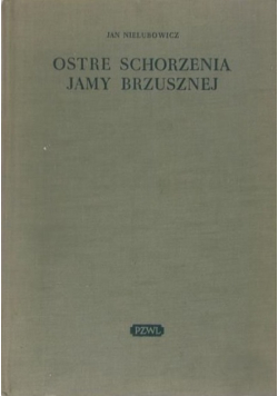 Ostre schorzenia jamy brzusznej