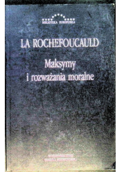Maksymy i rozważania moralne