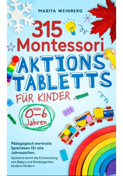 315 Montessori Aktionstabletts fur Kinder von 0-6 Jahren