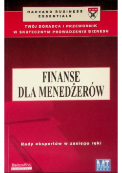 Finanse dla menadżerów