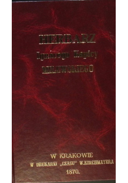 Herbarz Ignacego Kapicy Milewskiego