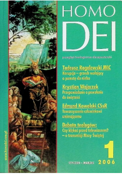 Homo Dei Nr 1/11